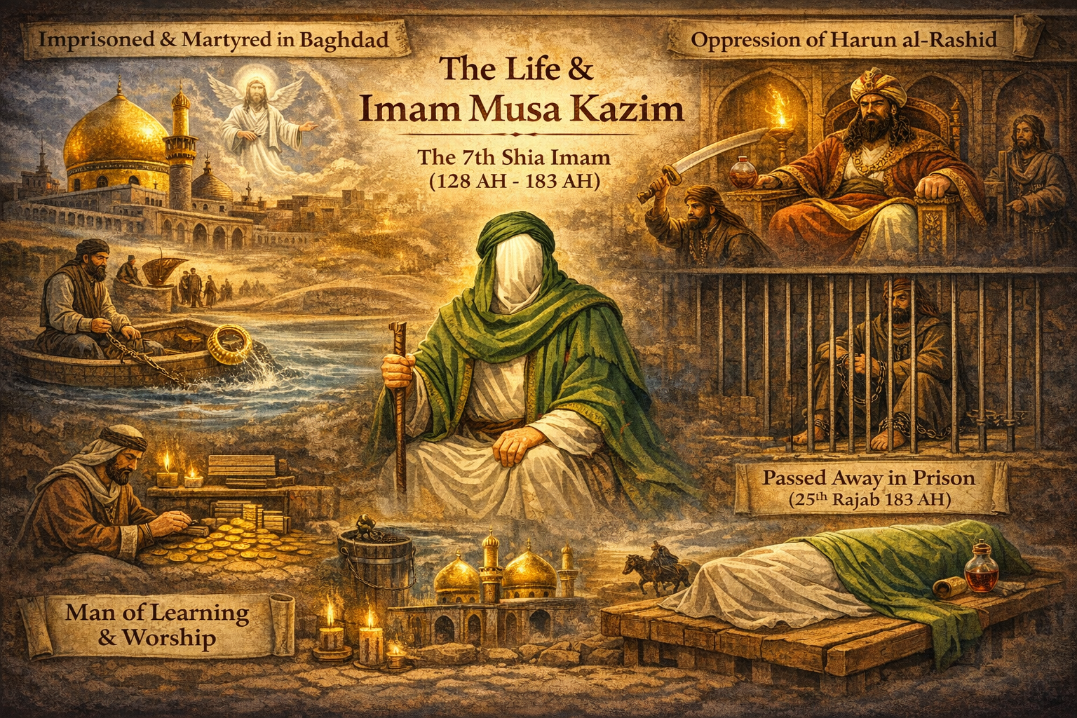 Hazrat Imam Musa Kazim A.a
