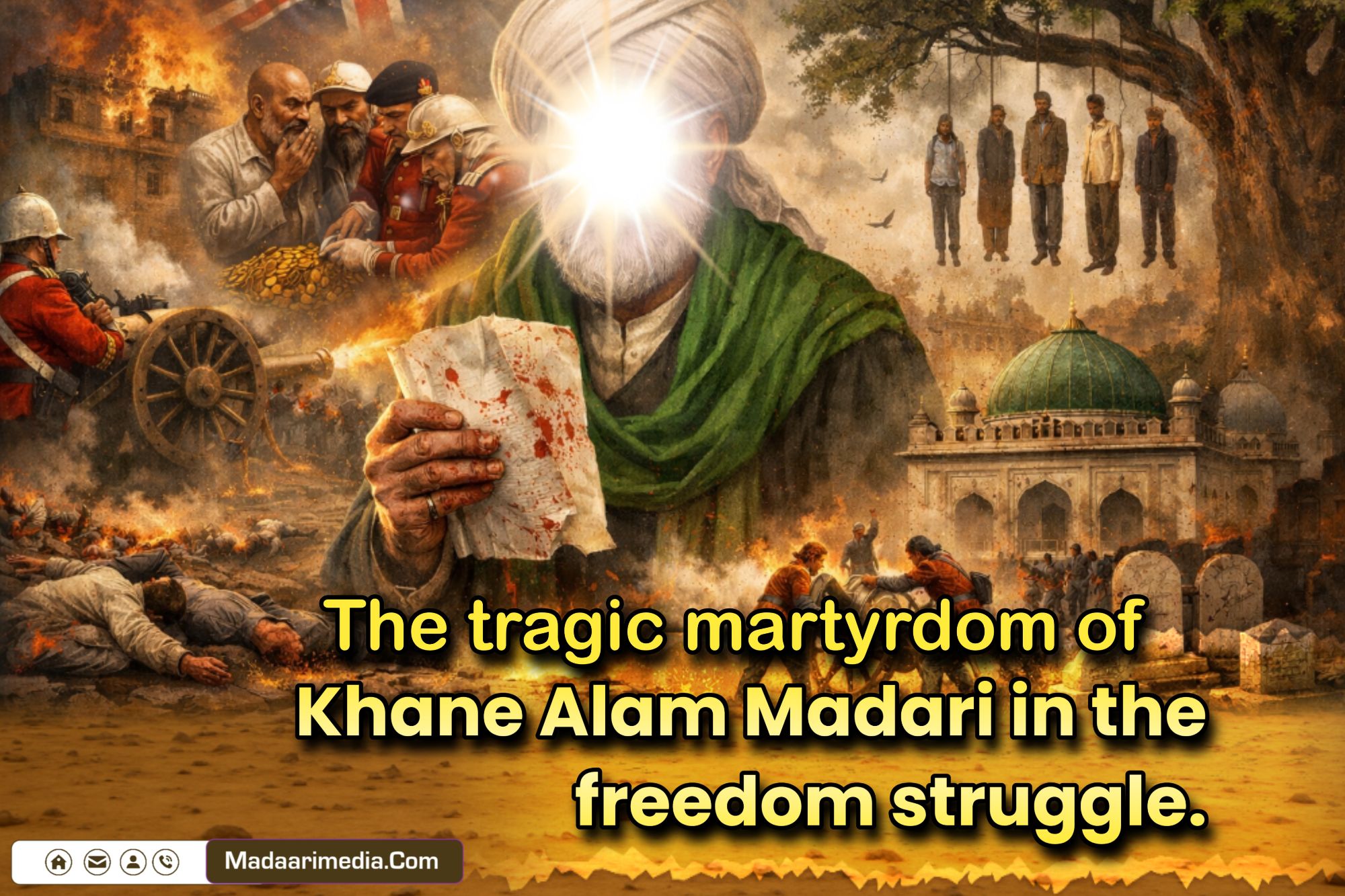 The Martyrdom of Sayyid Khane Alam Madari in the War of Independence