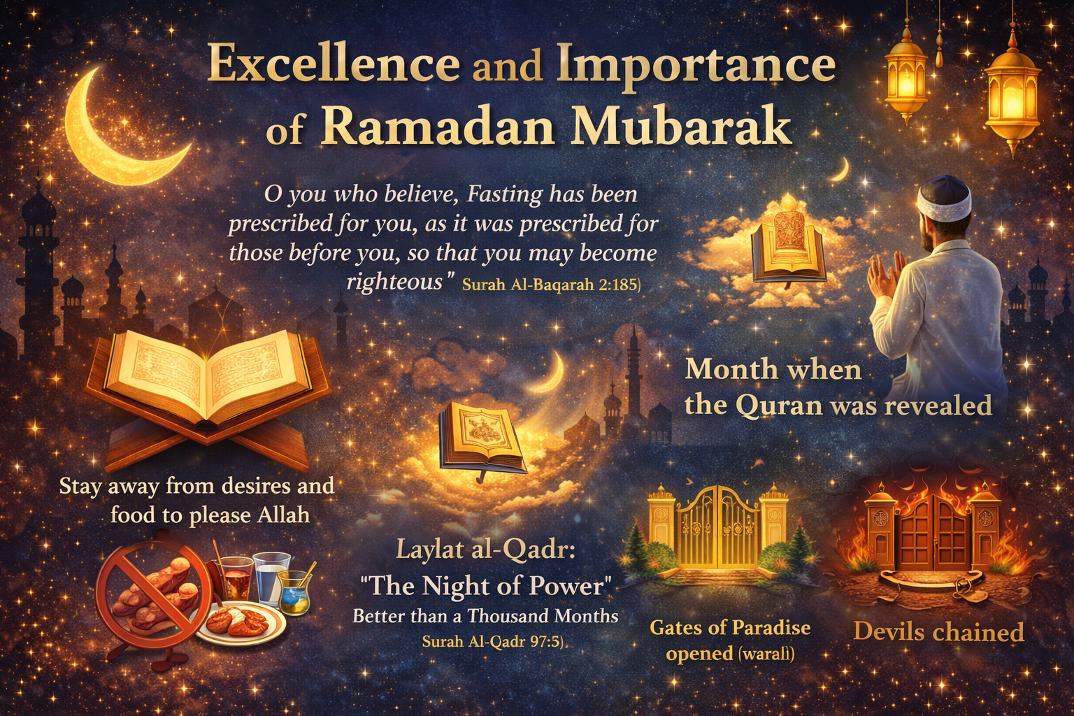 Excellence and Importance of Ramadan Mubarak