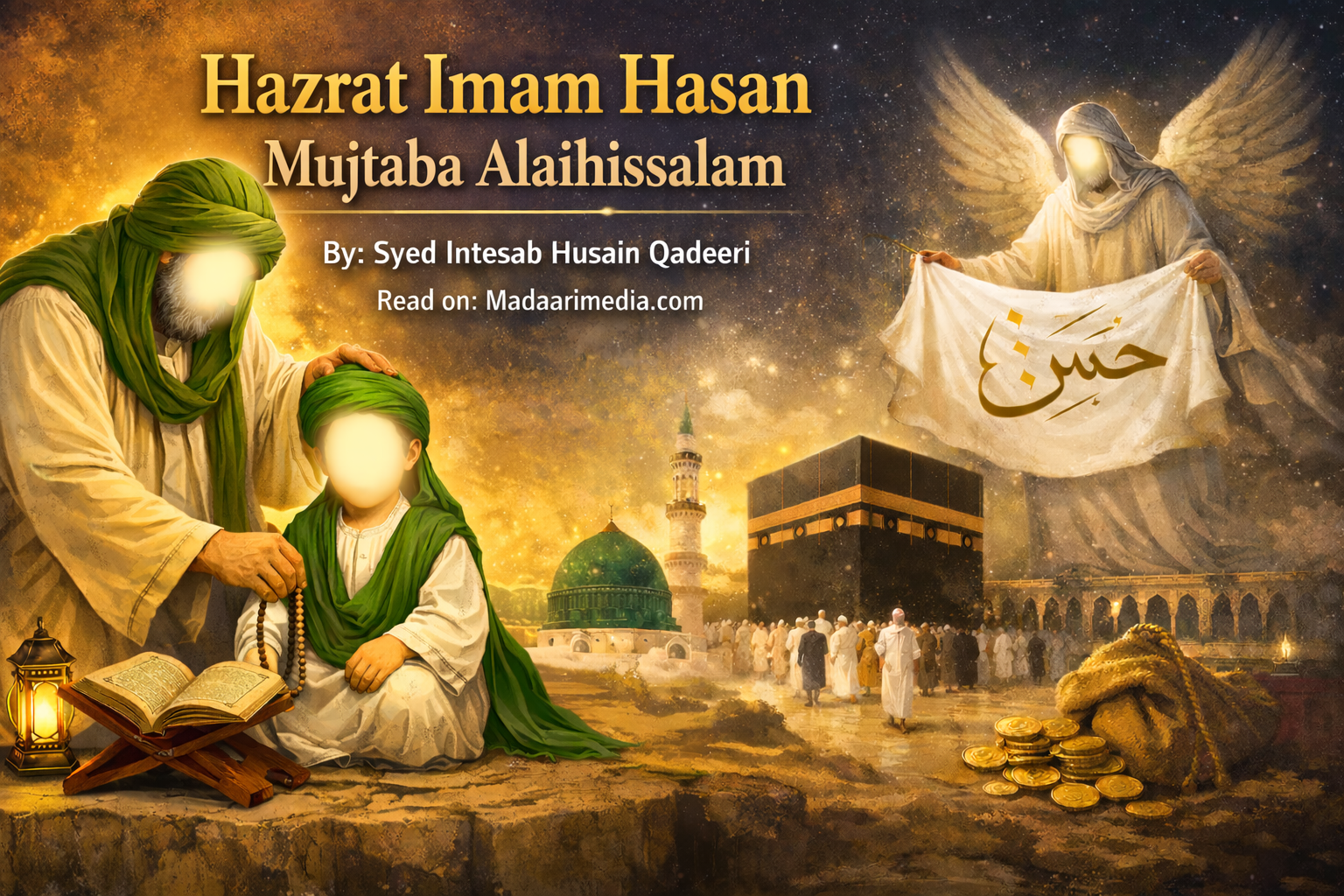 Hazrat Imam Hasan Mujtaba Imam Hasan biography Life of Imam Hasan Virtues of Imam Hasan Imam Hasan generosity Ahl al Bayt biography Grandson of Prophet Muhammad Hasan Imam Hasan and Imam Husayn Islamic personalities Biography of Imam Hasan Mujtaba Imam Hasan life history