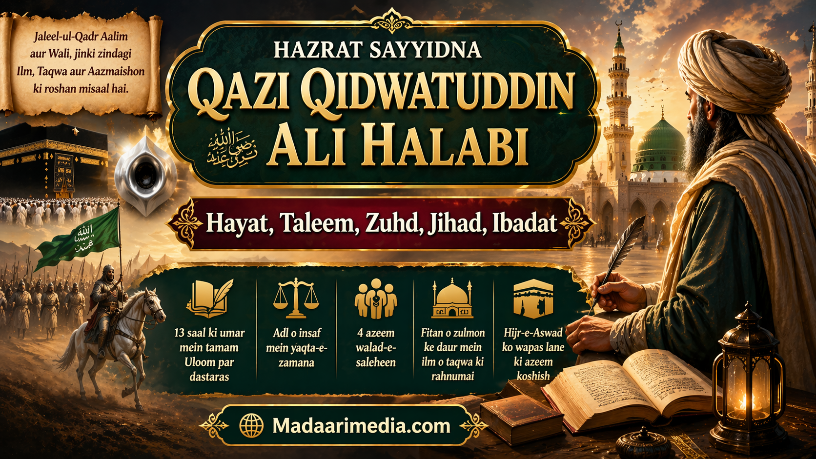 Hazrat Qazi Qidwatuddin Ali Halabi R.a