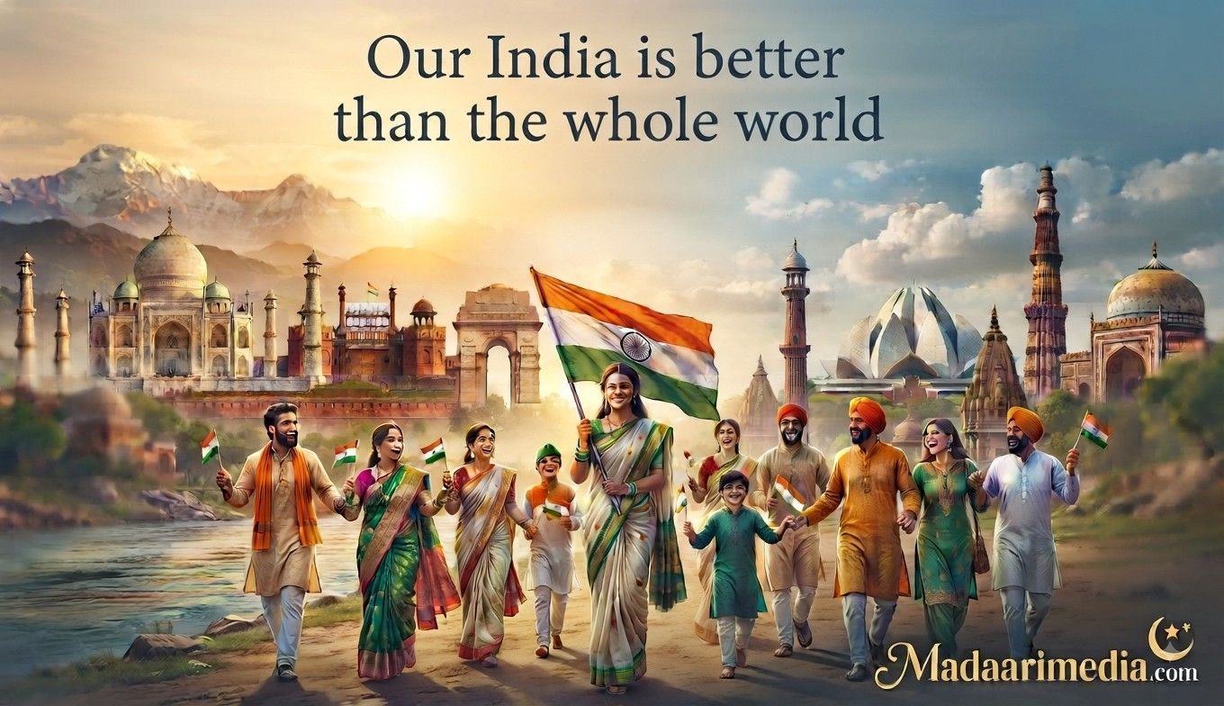 Our India is better than the whole world